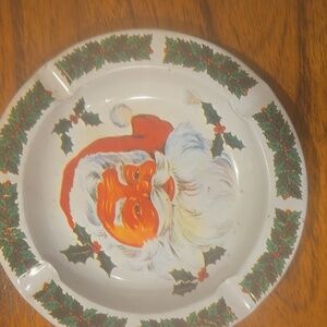 Vintage Santa Ashtray